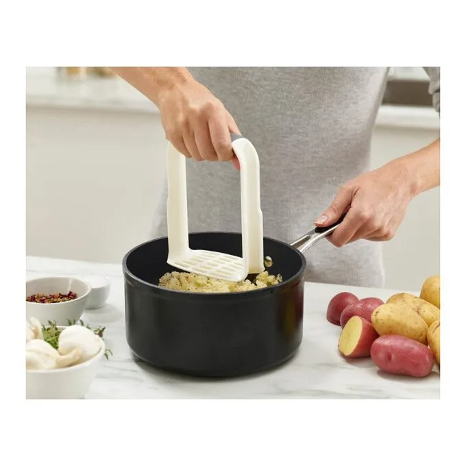 Joseph Easy-Mash Potato Masher white — image 3