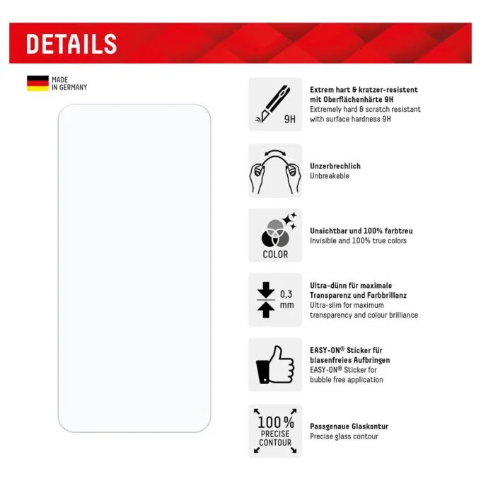 Displex 01943 mobile phone screen/back protector — image 2