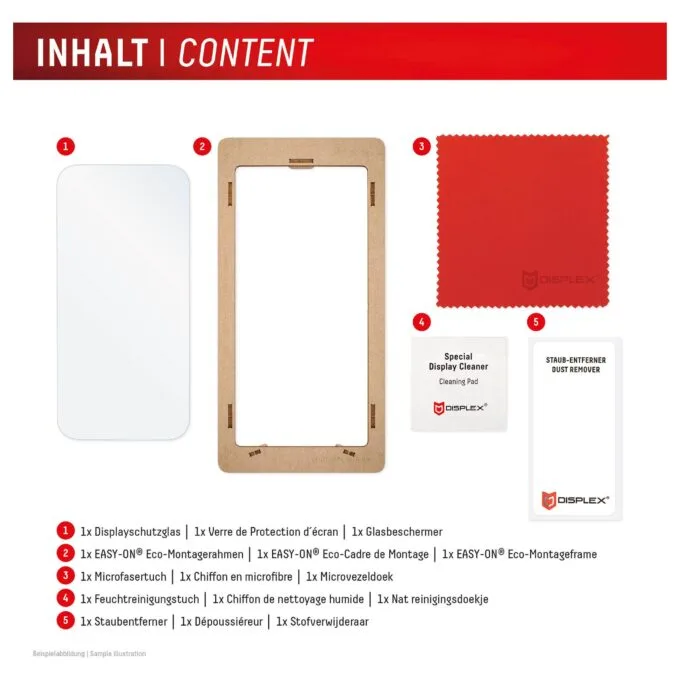 Displex 01995 mobile phone screen/back protector — image 10