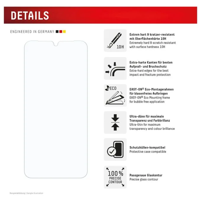 Displex 02199 mobile phone screen/back protector — image 2