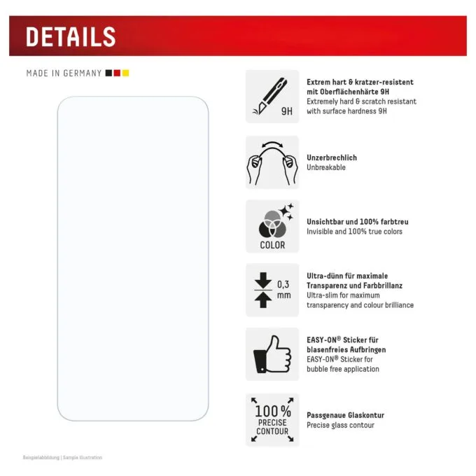 Displex 02197 mobile phone screen/back protector — image 2
