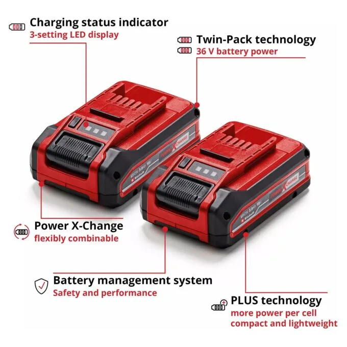 Einhell 4511631 cordless tool battery / charger — image 3