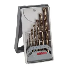 Powertools PRO Stainless Steel HSS-Co metal drill set, 7-part