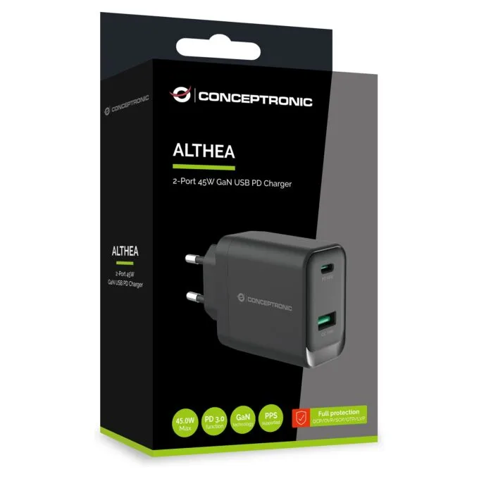 Conceptronic ALTHEA20B45 mobile device charger — image 4