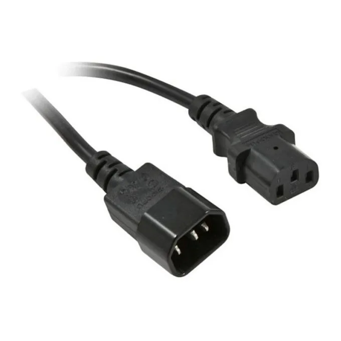 Synergy 21 1m - C14/C13 - 1m - C14 coupler - C13 coupler - 250 V - 10 A - Black — image 1
