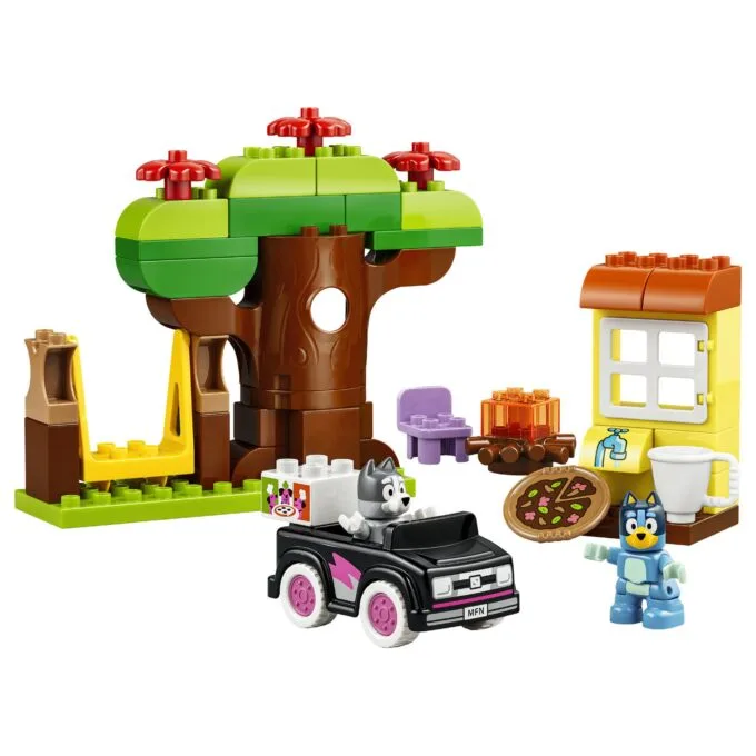 LEGO DUPLO Pizza-Schwestern mit Muffin und Bluey — image 2