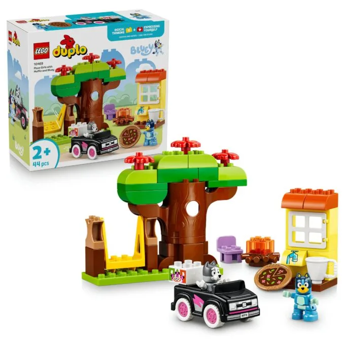 LEGO DUPLO Pizza-Schwestern mit Muffin und Bluey — image 12
