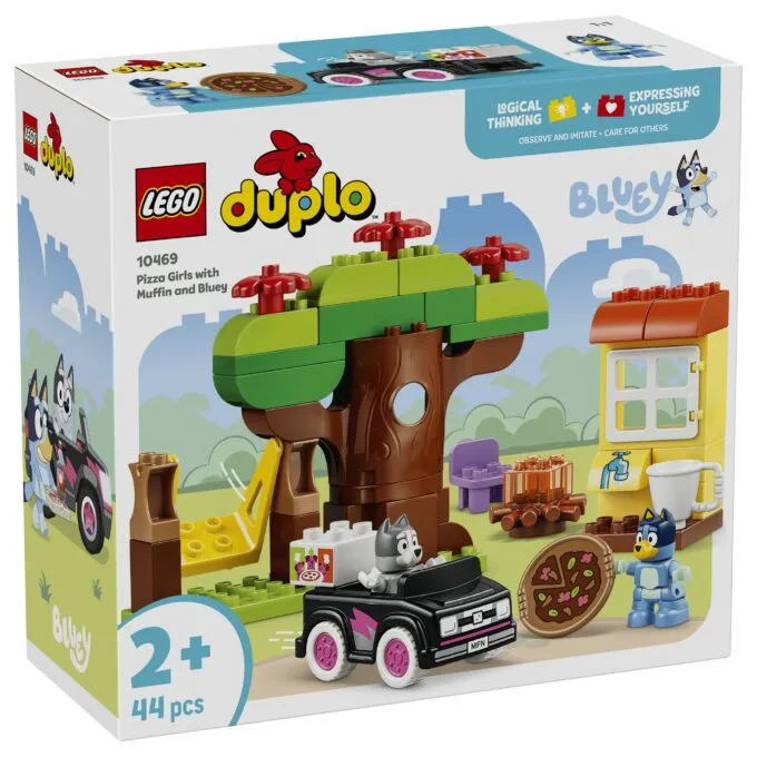 LEGO DUPLO Pizza-Schwestern mit Muffin und Bluey — image 6