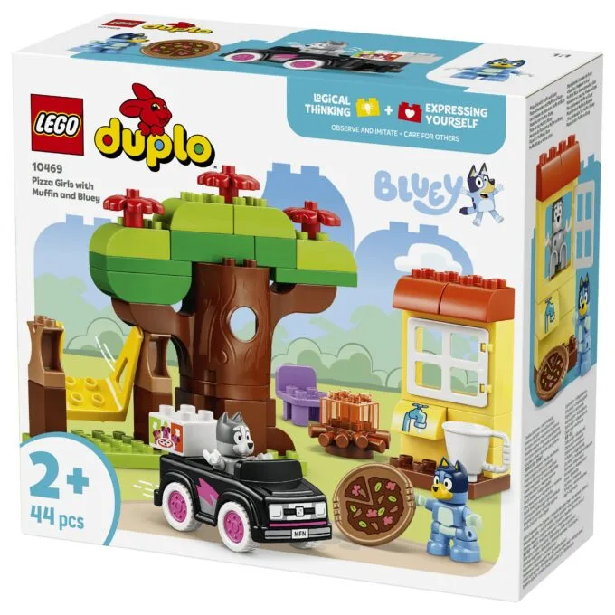 LEGO DUPLO Pizza-Schwestern mit Muffin und Bluey — image 7