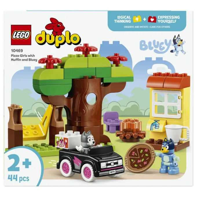 LEGO DUPLO Pizza-Schwestern mit Muffin und Bluey — image 8