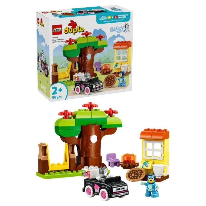 LEGO DUPLO Pizza-Schwestern mit Muffin und Bluey — image 10