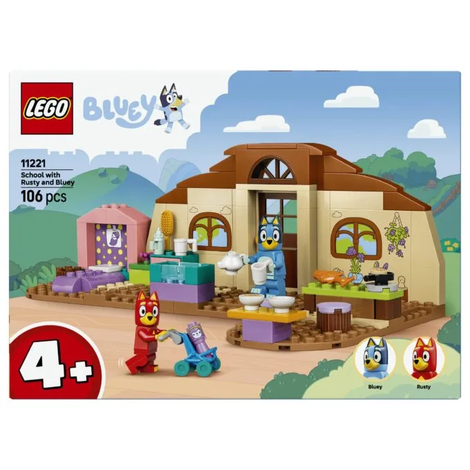 LEGO Schule mit Rusty und Bluey — image 9