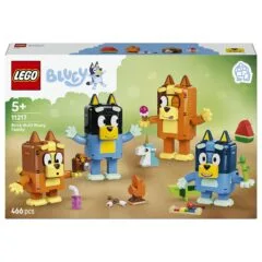 LEGO Blueys Familie aus Steinen