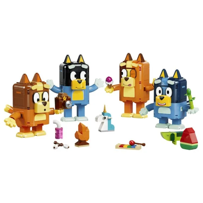 LEGO Blueys Familie aus Steinen — image 2