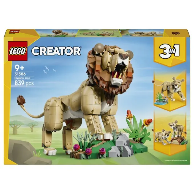 LEGO Creator Wilde Tiere: Majestätischer Löwe — image 1