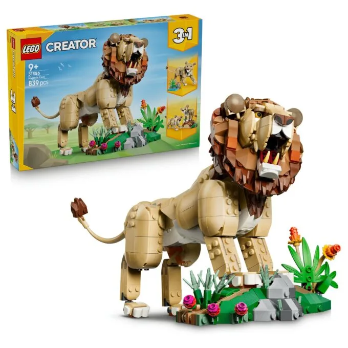 LEGO Creator Wilde Tiere: Majestätischer Löwe — image 12