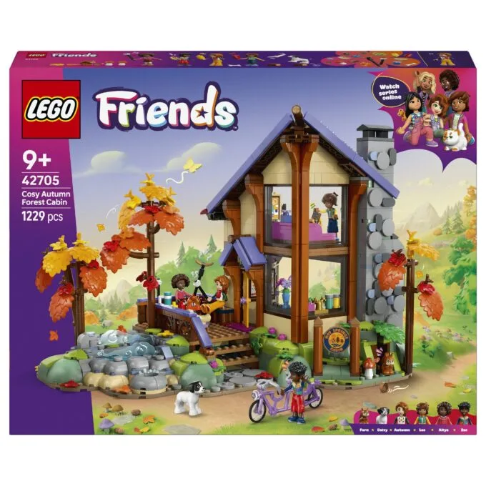 LEGO Friends Gemütliche Hütte im Herbstwald — image 1