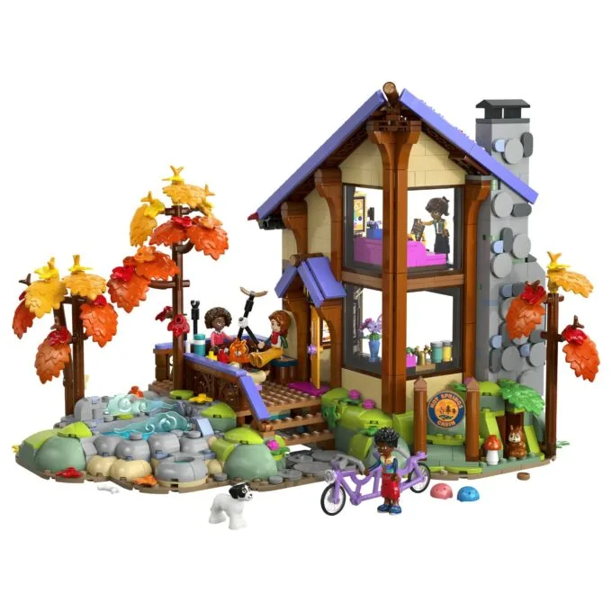 LEGO Friends Gemütliche Hütte im Herbstwald — image 2