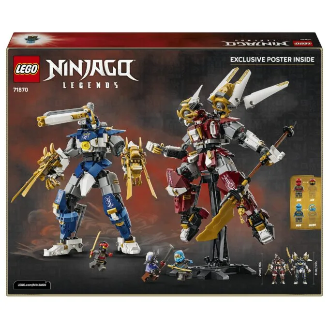 LEGO NINJAGO Die Zwillings-Titanmechs — image 6