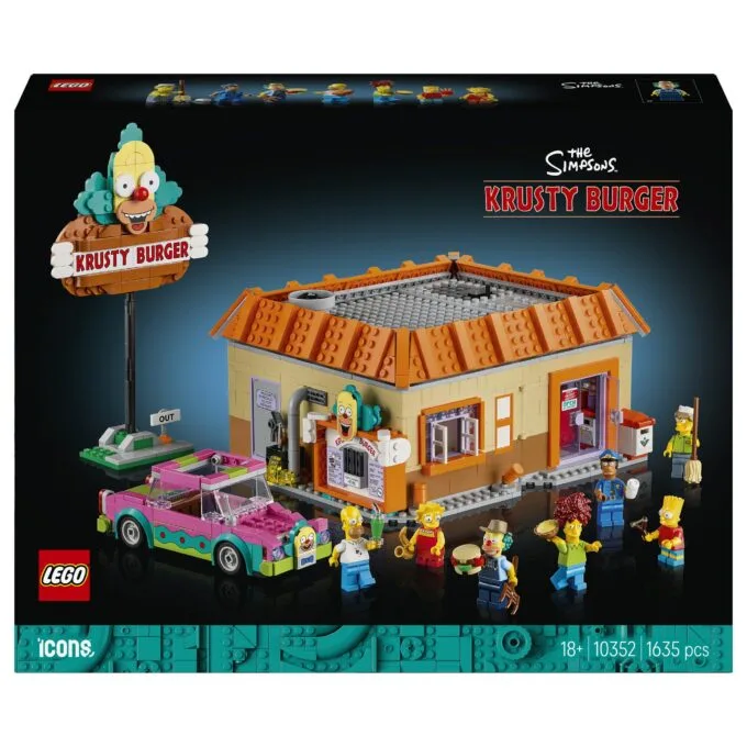LEGO ICONS The Simpsons: Krusty Burger — image 1