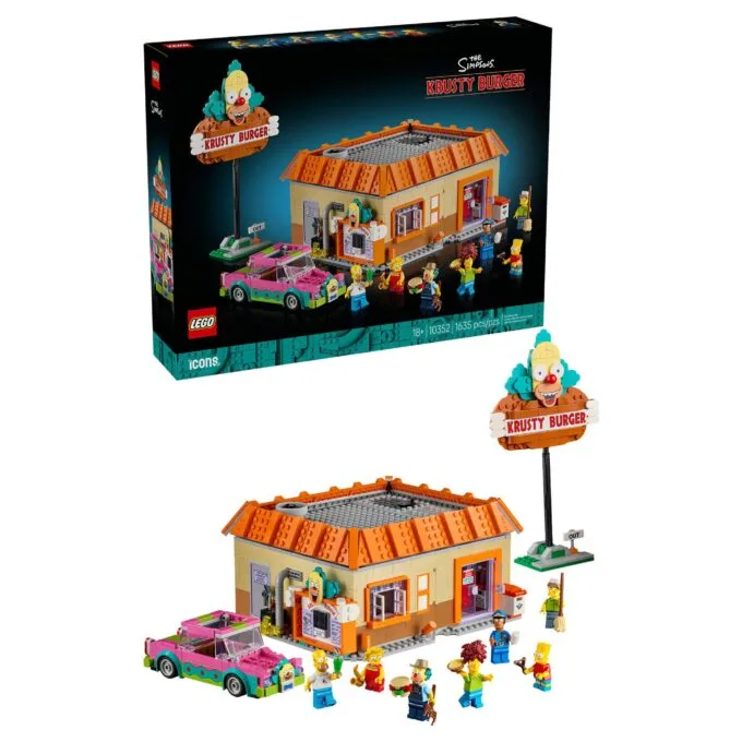 LEGO ICONS The Simpsons: Krusty Burger — image 13