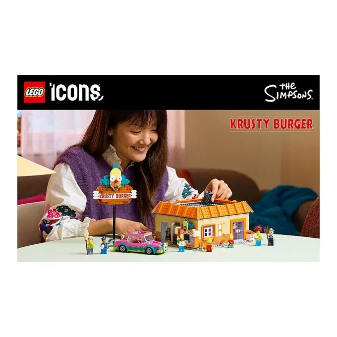 LEGO ICONS The Simpsons: Krusty Burger — image 33