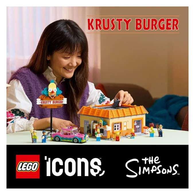 LEGO ICONS The Simpsons: Krusty Burger — image 35