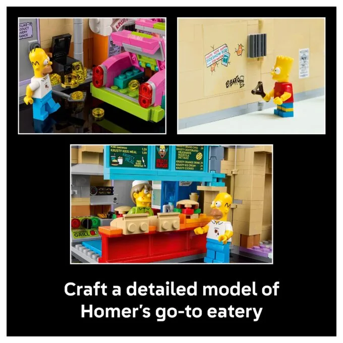 LEGO ICONS The Simpsons: Krusty Burger — image 38