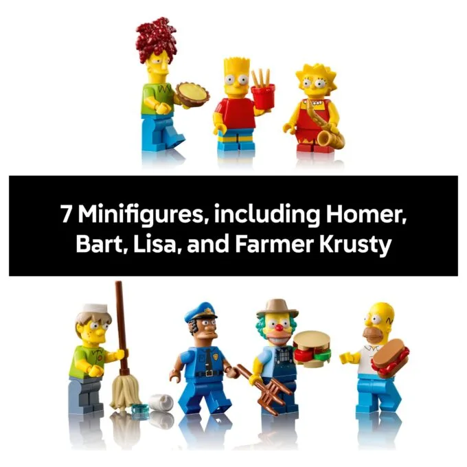 LEGO ICONS The Simpsons: Krusty Burger — image 39