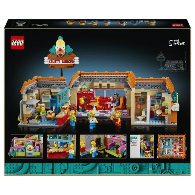LEGO ICONS The Simpsons: Krusty Burger — image 6