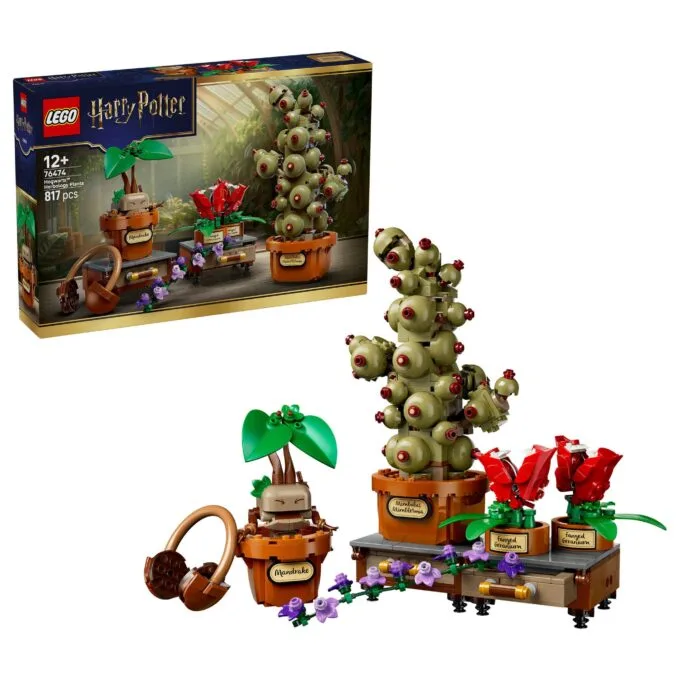 LEGO Harry Potter Schloss Hogwarts: Kräuterkunde-Pflanzen — image 11