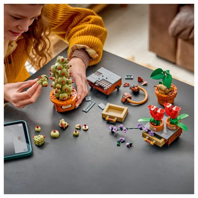 LEGO Harry Potter Schloss Hogwarts: Kräuterkunde-Pflanzen — image 5
