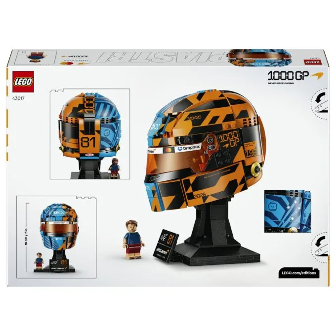 LEGO 43017 43017 Editions McLaren Mastercard Oscar-Piastri Helm (1.5.) — image 6