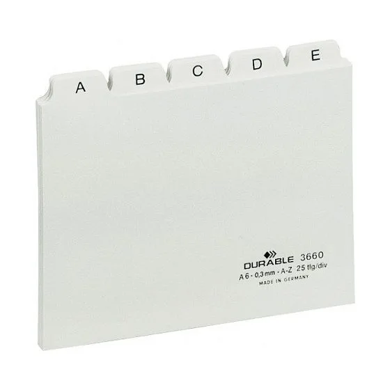 Durable 366002 tab index — image 1