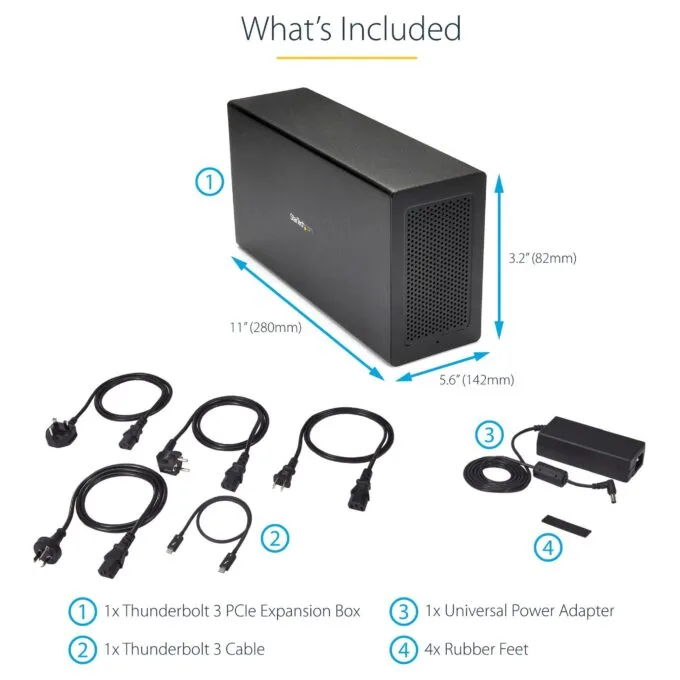 StarTech.com TB31PCIEX16 laptop dock/port replicator — image 11