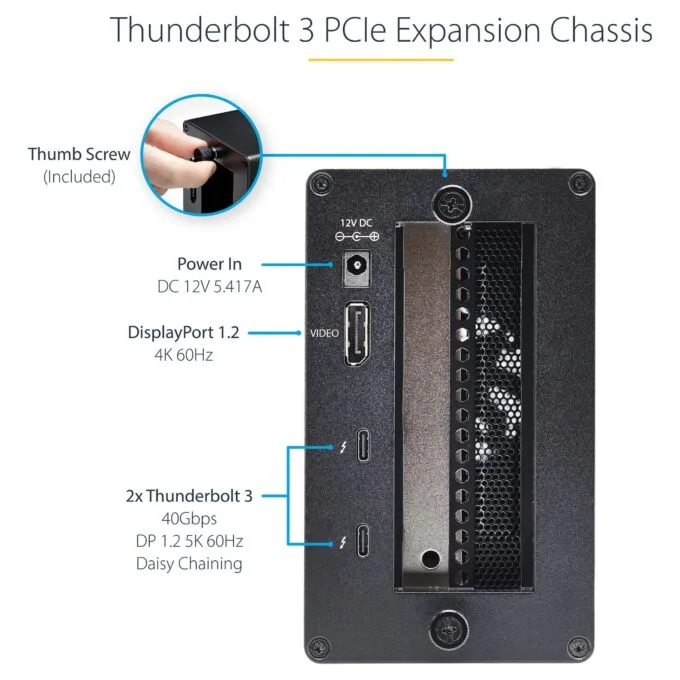 StarTech.com TB31PCIEX16 laptop dock/port replicator — image 8
