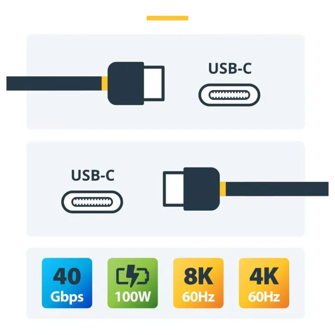 StarTech.com A40G2MB-TB4-CABLE Thunderbolt cable — image 10