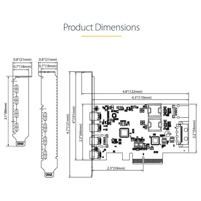 StarTech.com PS4C3IA3-USB-C-CARD interface cards/adapter — image 12