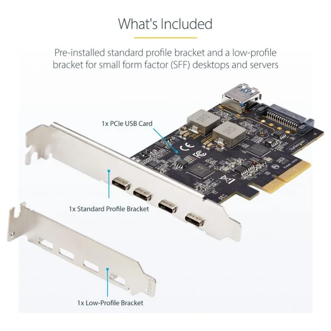 StarTech.com PS4C3IA3-USB-C-CARD interface cards/adapter — image 13
