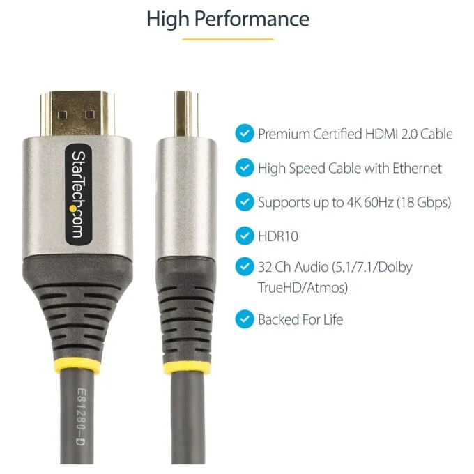 StarTech.com HDMMV1M HDMI cable — image 7