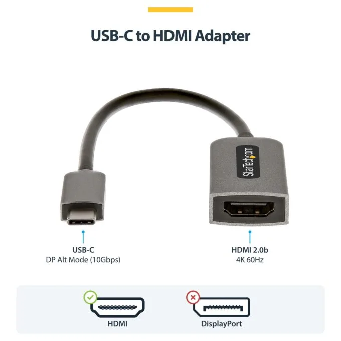 StarTech.com USBC-HDMI-CDP2HD4K60 USB graphics adapter — image 6