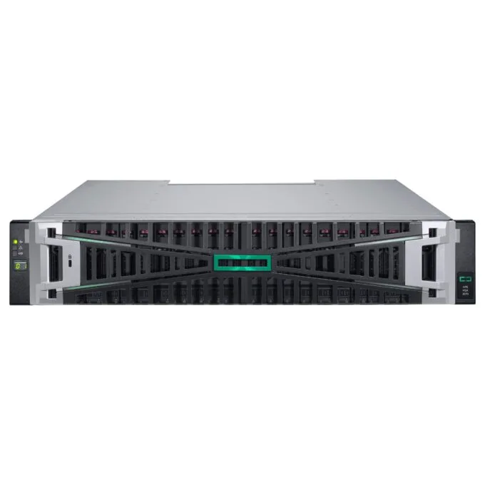 HPE MSA 2070 SFF 2x16Gb FC 4-port Controller 12x1.92TB SSD 4x16Gb SFP FC XCVR 23TB Storage Array disk array — image 1