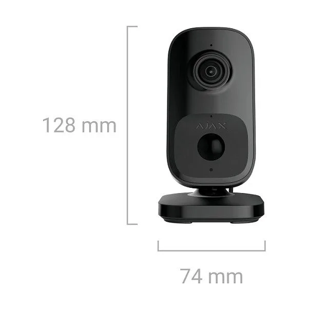 Ajax Netzwerkkamera WiFi IndoorCam schwarz — image 2