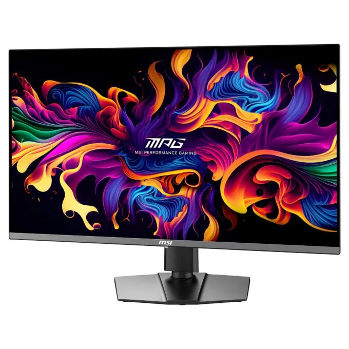 MSI MPG 322URX QD-OLED computer monitor — image 2