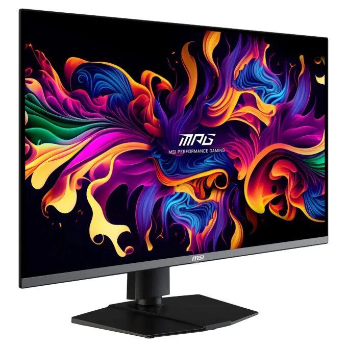MSI MPG 322URX QD-OLED computer monitor — image 9