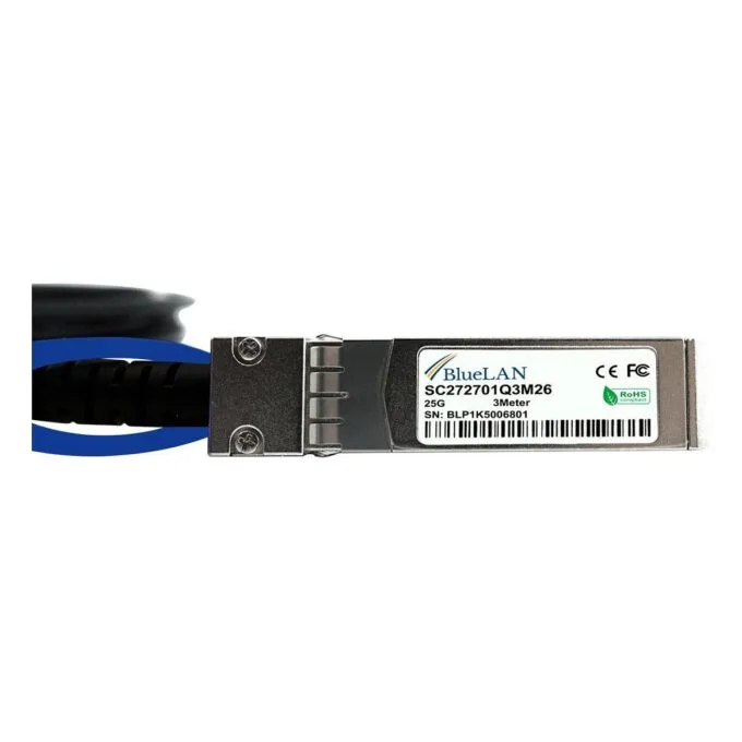 BlueOptics SFP-25G-C3M-BL InfiniBand/fibre optic cable — image 3