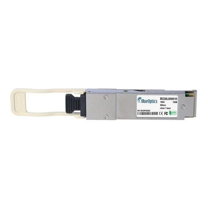 BlueOptics E100GQSFP28SRX network transceiver module — image 3