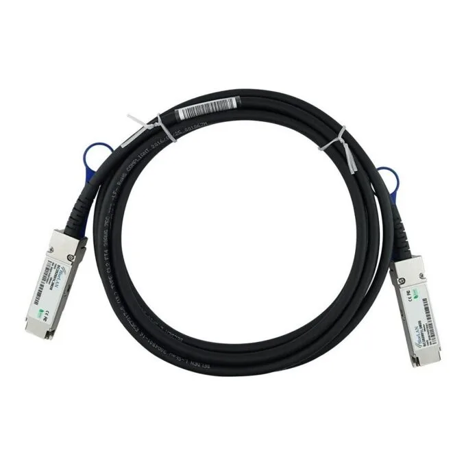 BlueOptics QSFP-100G-C1M-BL InfiniBand/fibre optic cable — image 1