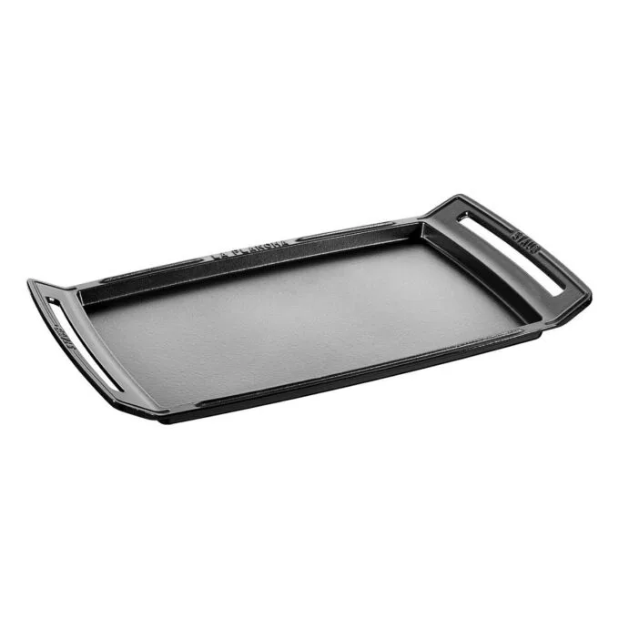 Plancha induktionsgeeignet Gusseisen schwarz 38 cm — image 1