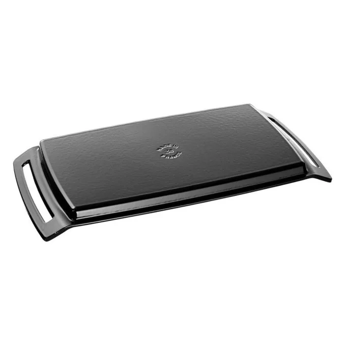 Plancha induktionsgeeignet Gusseisen schwarz 38 cm — image 2